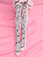 Lolita Socken in Schwarz