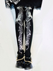 Lolita Socken mit Print und Printmuster