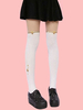 Lolita-Strumpfhose mit Fleisch Farbe Oberschenkel gedruckt