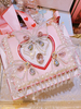 Lolita Tasche Rosa Schmetterling Muster Nieten Strass Handtasche Handtasche PU Leder Lolita Zubehör