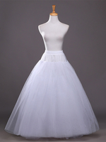 Lolita-Unterröcke aus Tüll abgestufter Gothic-Lolita-Unterrock weißer Lolita-Rock für Damen