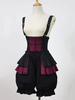 Lolita Unterteil mit Nacht Psalm Neverland Rüschen Polyester in Schwarz
