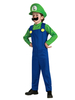 Luigis Mansion 3 Halloween-Kostüm Grün Super Mario Bros zweifarbiger Overall mit Hut und Brot