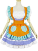 Maiden Lolita Set - Farbblock - Rüschen - Lolita - Jumperrock mit Schürze