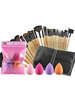 Make-up Combo Mikrofaser in Gelb die exquisite Make-up machen
