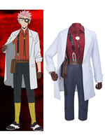 Mars Rot Takeuchi Cosplay Kostüm Weiß Polyester Anime Cosplay Kostüm Komplettset