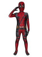 Marvel Comics Deadpool Overall Kid Zentai Cosplay Kostüm Halloween