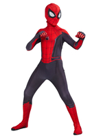 Marvel Comics Spider Man Far From Home Jumpsuit Kid Cosplay Halloween