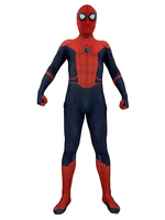 Marvel Comics Spider Man Verbesserter Anzug Weit weg von Zuhause Cosplay Kostüm Zentai Lycra Spandex Jumpsuit Film Cosplay Kostüm