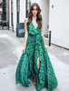 Maxikleid ärmellos Sommerkleider lang Grün Damenmode mit Print für Sommer und Straßen-Style maxi kleid Chiffon Kleider