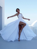 Maxikleid ärmellos Sommerkleider lang Weiß Damenmode mit Trägern für Sommer und Ball maxi kleid Polyester Kleider