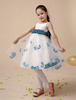 Mädchen Kleid in Elfenbeinfarbe