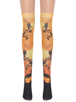 Mädchen Saloon Strümpfe Kürbis Knie Hohe Socken Karneval Kostüm Cosplay Kostüm Zubehör