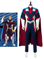 Mein Held Academia BNHA All Might Halloween Cosplay Kostüm Zentai Anzug Deluxe Edition