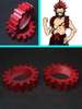 Mein Held Academia Cosplay Kirishima Eijirou Red Pauldron Cosplay Zubehör