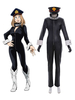 Mein Held Academia Cosplay Utsushimi Kemy Schwarz Polyester Kopfbedeckung Halsreif Mantel Cosplay Kostüme