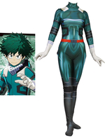 Mein Held Academia Deku Cosplay Izuku Midoriya Jumpsuit Cosplay Kostüme