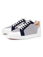 Mens Grey Sneakers Gemütliche Kunstwerk PU-Leder Freizeitschuhe