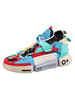 Mens Sneakers Gemütliche Leinwand Round Toe Causal Patch Color Block Schuhe