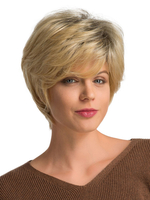 Menschliches Haar Perücken Blonde Tousled Kurzes Haar Perücken für Frauen