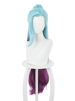 Mintgrün Cosplay Perücke Wärmebeständige Faserperücke Cosplay Perücken