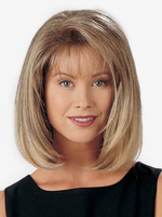 Mittellange Bob-Perücke mit Air-Pony Vintage-Kunsthaarperücke für Frauen 2025