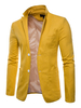 Männer Blazer Lässige Front Knopf Anzug Jacke Regular Fit Frühling Blazer