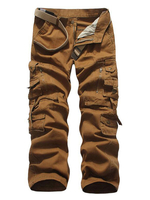 Männer Cargo Pant Cotton Pocket gerades Bein taktische Hose