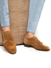 Männer Kleid Schuhe Braun Runde Zehe Schnalle Detail Lace Up Casual Business Schuhe
