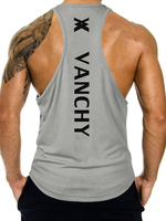 Männer Kleidung Tanks T-Shirts & Panzer Männer Tank Singlet Casual Unregelmäßiger Juwel Hals Schwarz Sommer Top