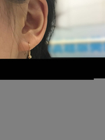 Mode Ohrring für Damen und Party im schicken & modischen Style Piercing Ohrringe in geometrischer Form Metall für Damen