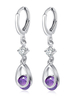 Mode Ohrring Cubic Zirkonia Ohrring für Party im eleganten Stil Piercing Ohrringe Kupfer und Damen