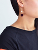 Mode Ohrring Kunstperle Ohrhänger mit Perlen für Party im schicken & modischen Style Piercing Ohrringe in runder Form Metall für Damen