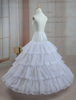 Mode weiß Net Ball Gown Slip geschichtet Ruffles Braut Hochzeit Petticoat