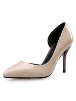 Modische High Heels aus Pumps in Lacklederoptik für Damen