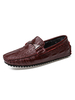 Mokassin Loafers Croco Print Plüsch Interne Fahrschuhe