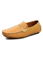 Mokassin Penny Loafers Slip-On Round Toe Fahren Schuhe