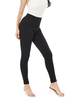 Mom Jeans Frauen Black Jeans Cowboy Polyester Raised Waist Tapered Fit Hose Jeanshose