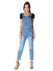Mom Jeans Frauen Blue Jeans Buttons Baumwolle Raised Waist Tapered Fit Hose Jeanshose