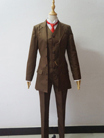 Moriarty Der Patriot William James Moriarty Cosplay Kostüm Brauner Blazer Anzug Komplettset