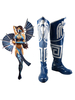 Mortal Kombat Kitana Schuhe Cosplay Stiefel