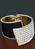 Multicolor-Armband Strass Metall Armband für Frauen