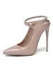 Nackt High Heels 2020 Spitze zehe Criss Cross Stiletto Absatz Pumpen Damen Sexy Schuhe