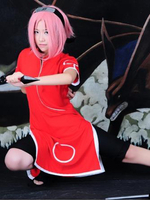 Naruto Haruno Sakura Karneval Kostüm Cosplay Kostüm Karneval Kostüm