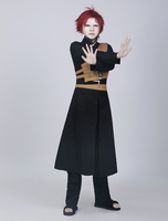 Naruto Sabakuno Gaara Karneval Kostüm Cosplay Kostüm Karneval Kostüm