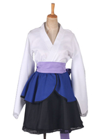 Naruto Shippuden Uchiha Sasuke Weiblich Lolita Kimono Kleid Anime Cosplay Kostüm Karneval Kostüm
