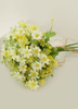 Narzissen Hochzeit Blumen Brautstrauß Daisy Schnürschuh handgebundene Seidenblumen