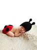 Neugeborene Baby Outfits Fotografie Requisiten Marienkäfer Kostüm