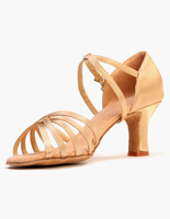 Niedrige Heel Satin Ballroom Schuhe