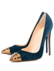 Nieten Spitze Toe High Heels